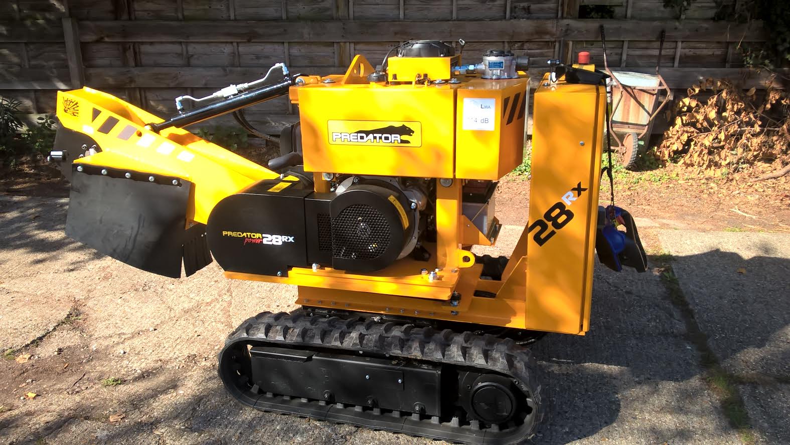 Review Of The Predator 28 And 38 Radio Remote Stump Grinder