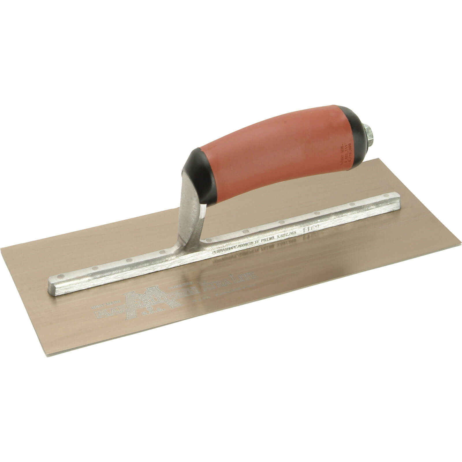 Marshalltown Gold Stainless Steel Pre Worn Plasterers Trowel