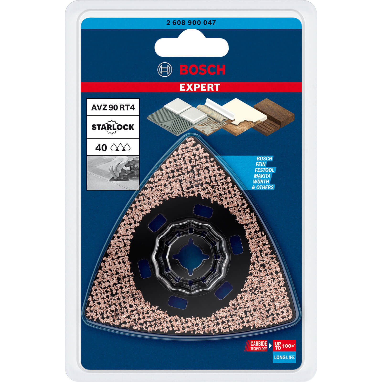 Bosch Expert AVZ 90 RT Starlock Oscillating Multi Tool Sanding Plate