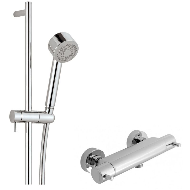 Just Taps Plus Jtp Florence Thermostatic Shower Valve With Shower