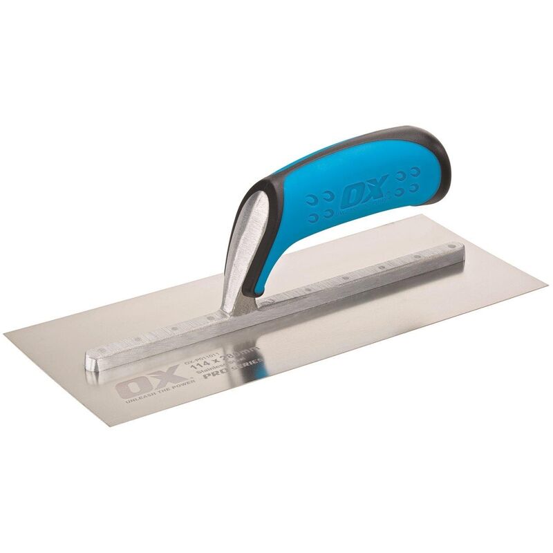 Pro Plasterers Trowel With Duragrip Handle Stainless Steel X