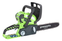 Greenworks G40CS30K2 40v 30cm (12") Chainsaw with 2Ah battery and charger