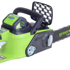 Greenworks GD40CS40K2 40v Brushless 40cm (16") Chainsaw with battery and charger NEW