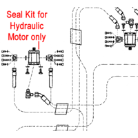 John Deere Hydraulic Motor Seal Kit EPC204698