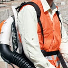 Ergonomic harness with hip belt