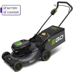 EGO Power + LM2011E Cordless Steel Deck Lawnmower c/w battery and charger