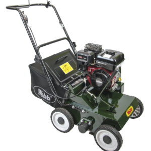 Webb LS38 15" Petrol Scarifier c/w Collector