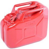 10 Litre Red Steel Jerry Can (F-1200)