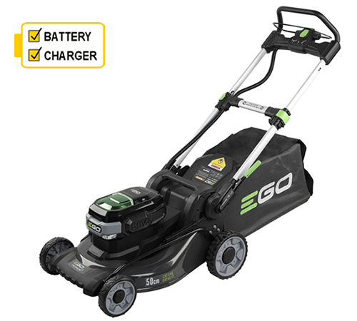 EGO Power + LM2024E-SP Self-Propelled Cordless Lawnmower c/w Battery & Charger