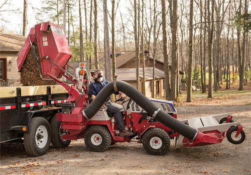 RV602 Ventrac Vacuum Collection System - Garden Equipment Review