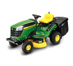 John Deere X135R Rear Collection Ride On Mower