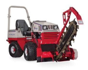 Ventrac 4500 Articulated Tractor Trencher Attachment