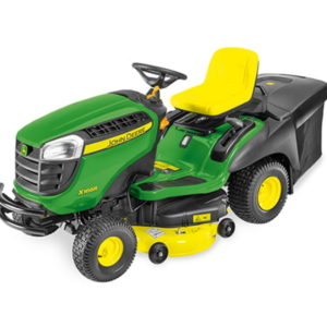 John Deere X166R Rear Collect Lawn Tractor