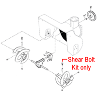 Stiga 1812-9006-01 Shear Bolt Kit for the Stiga Snow Flake