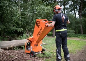 Timberwolf 13-75G Chipper Easy To Manoeuvre