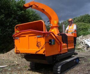 Timberwolf S426TFTR Tracked Shredder Right To The Job