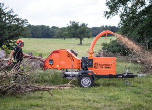 Timberwolf TW 230DHB Chipper Chipping