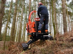 Timberwolf TW 280TVGTR Chipper 30° Tilt