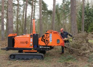 Timberwolf TW 280TVGTR Chipper Large Feed Area