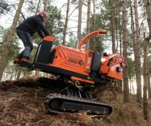 Timberwolf TW 280TVGTR Chipper Sloping Terrain