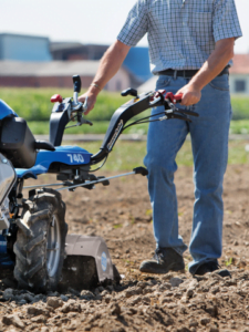 BCS 740 Wheeled Rotavator Working