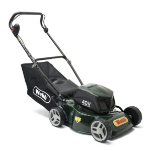 Webb R16LIHP 16" Push Steel Deck Cordless Rotary Lawnmower