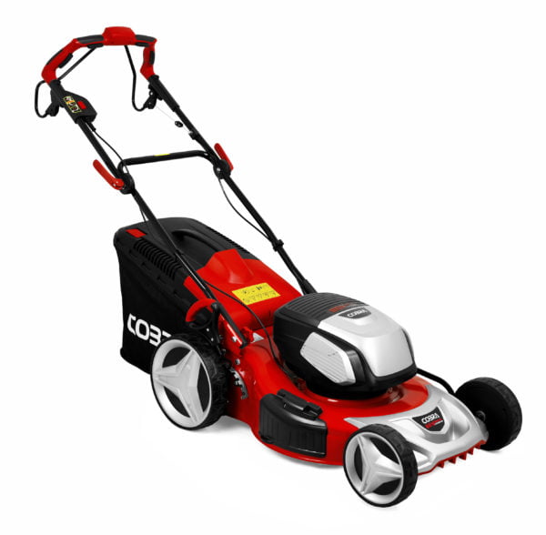 Cobra MX51S80V 21" Lithium-Ion Cordless Lawnmower with Twin 40v Batteries