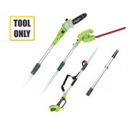 Greenworks 40V Cordless Long Reach Hedge Trimmer & Pruner (Tool only)