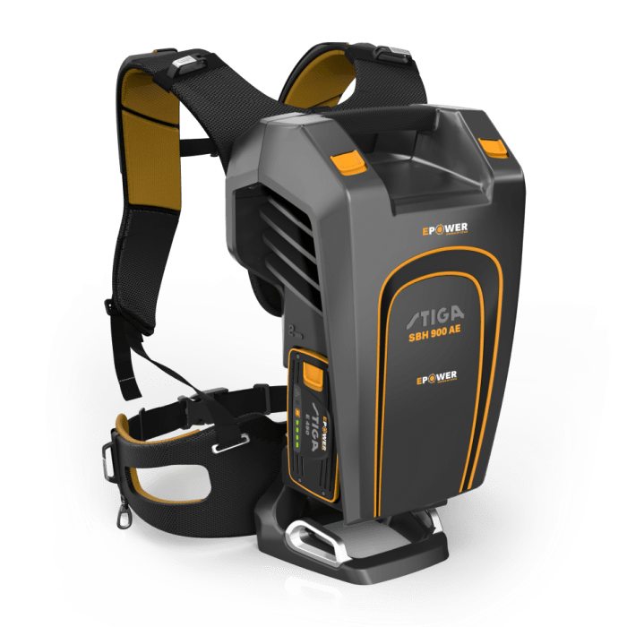 Stiga SBH 900 PAE 500-700-900 Series Battery Backpack Harness