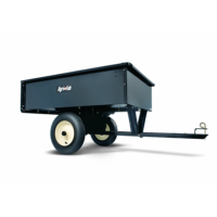 AGRI-FAB Tow Utility Steel Tipping Trailer