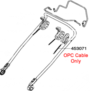 AL-KO Lawnmower OPC Cable 453071