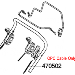 AL-KO Lawnmower OPC Cable 470502