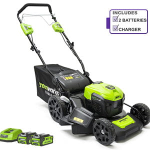 Greenworks GD40LM46SPK2X 40v Self-Propelled Cordless Mower (Batteries & Charger Included)