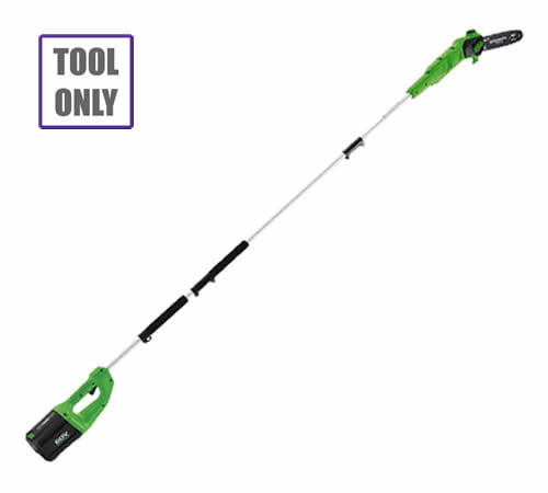 Greenworks GD60PS 60v Cordless Polesaw (No Battery/Charger)