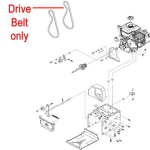 Stiga Snow Fox & Blizzard Drive Belt 1812-2220-01