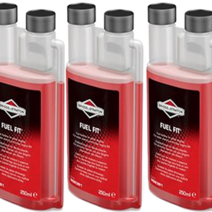 Three 250ml Bottles Briggs & Stratton Fuel Fit Stabiliser 992381