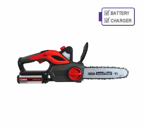 Cobra CS1024V 24v Chainsaw with Battery and Charger