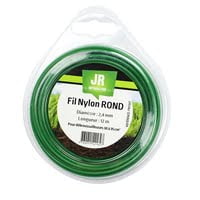 Nylon Round Trimmer-Line - Replacement Strimmer Line - 2.4mm x 12m - JR FNY007