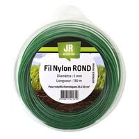 Nylon Round Trimmer-Line - Replacement Strimmer Line - 2mm x 130m - JR FNY006