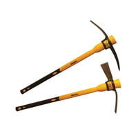 Roughneck 5lb Pick & Mattock Twin Pack with 2 heads and 2 Fibre Glass Handle (64-104)