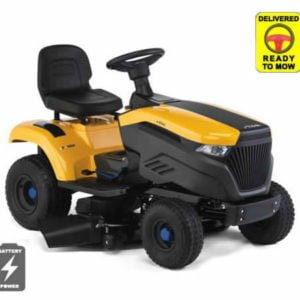 Stiga e-Ride S500 Battery Side Discharge Lawn Tractor