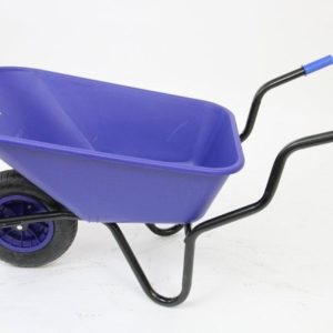 Bullbarrow Bronco Wheelbarrow 110 Litres (Blue)