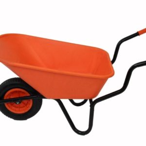 Bullbarrow Bronco Wheelbarrow 110 Litres (Orange)