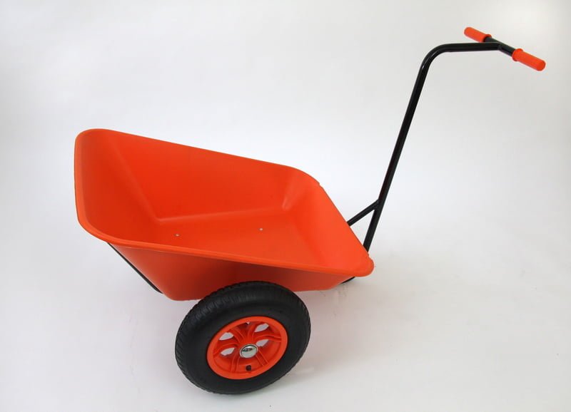 Bullbarrow Bullcart Wheelbarrow 85 Litres (Orange) - Garden Equipment ...