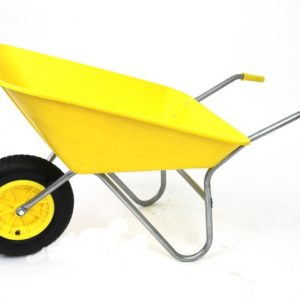 Bullbarrow Matador Wheelbarrow 85 Litres (Yellow)