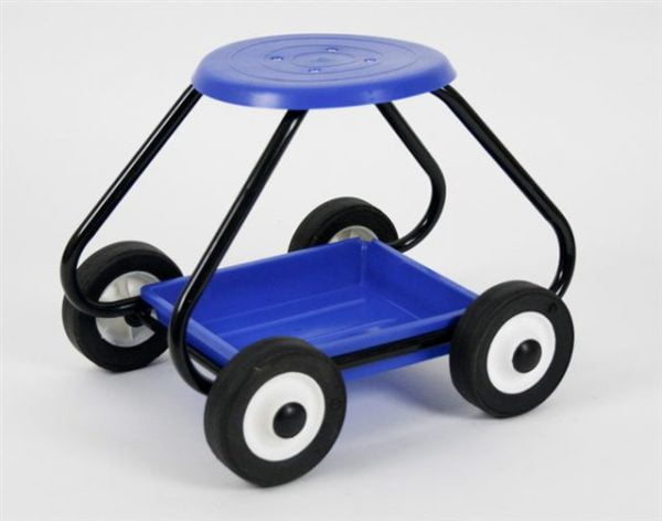 Bullbarrow Scoot Wheelbarrow Kneeler (Blue)