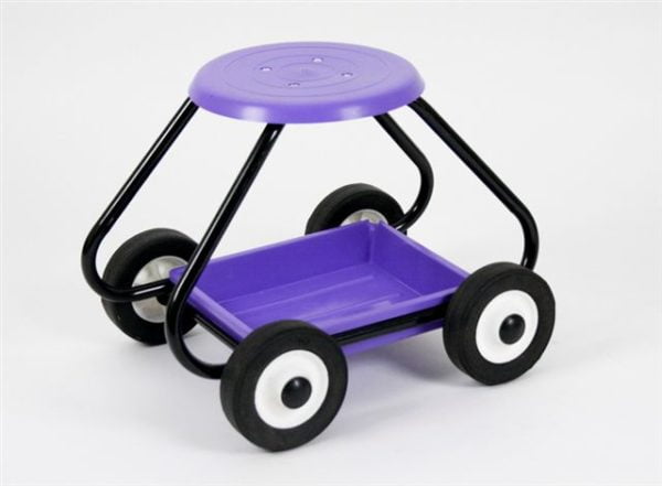 Bullbarrow Scoot Wheelbarrow Kneeler (Lilac)