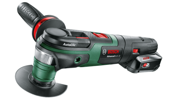 Bosch AdvancedMulti 18 Cordless Multi-Function Tool (With 1 x 2.5Ah Battery & Charger)