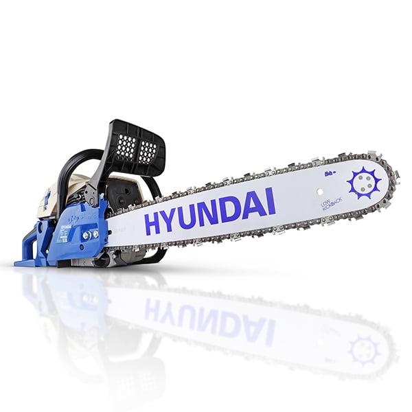 Hyundai 62cc 20" Petrol Chainsaw, 2-Stroke Easy-Start | HYC6200X