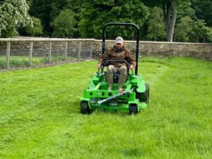 Mean Green Electric Mower